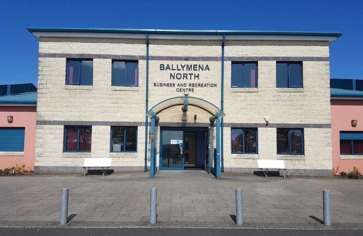 Ballymena North Centre Front View